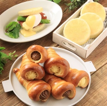 コルネ2種＆イングリッシュマフィン