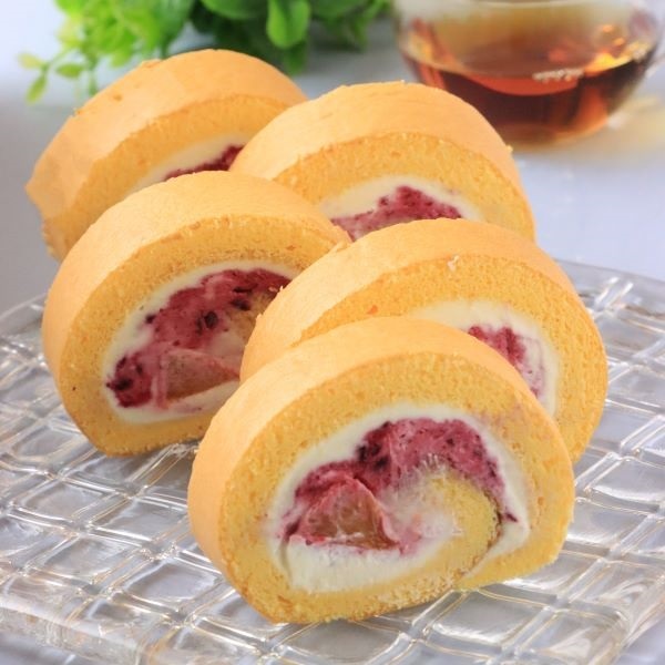 ロールケーキ ～カシス×オレンジ～