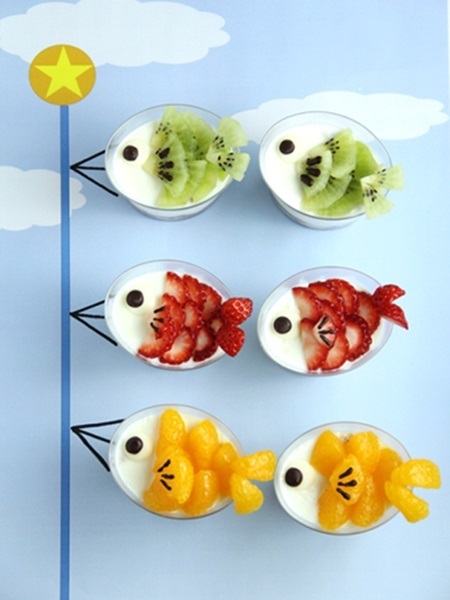 青空に泳げ！こいのぼりプリン