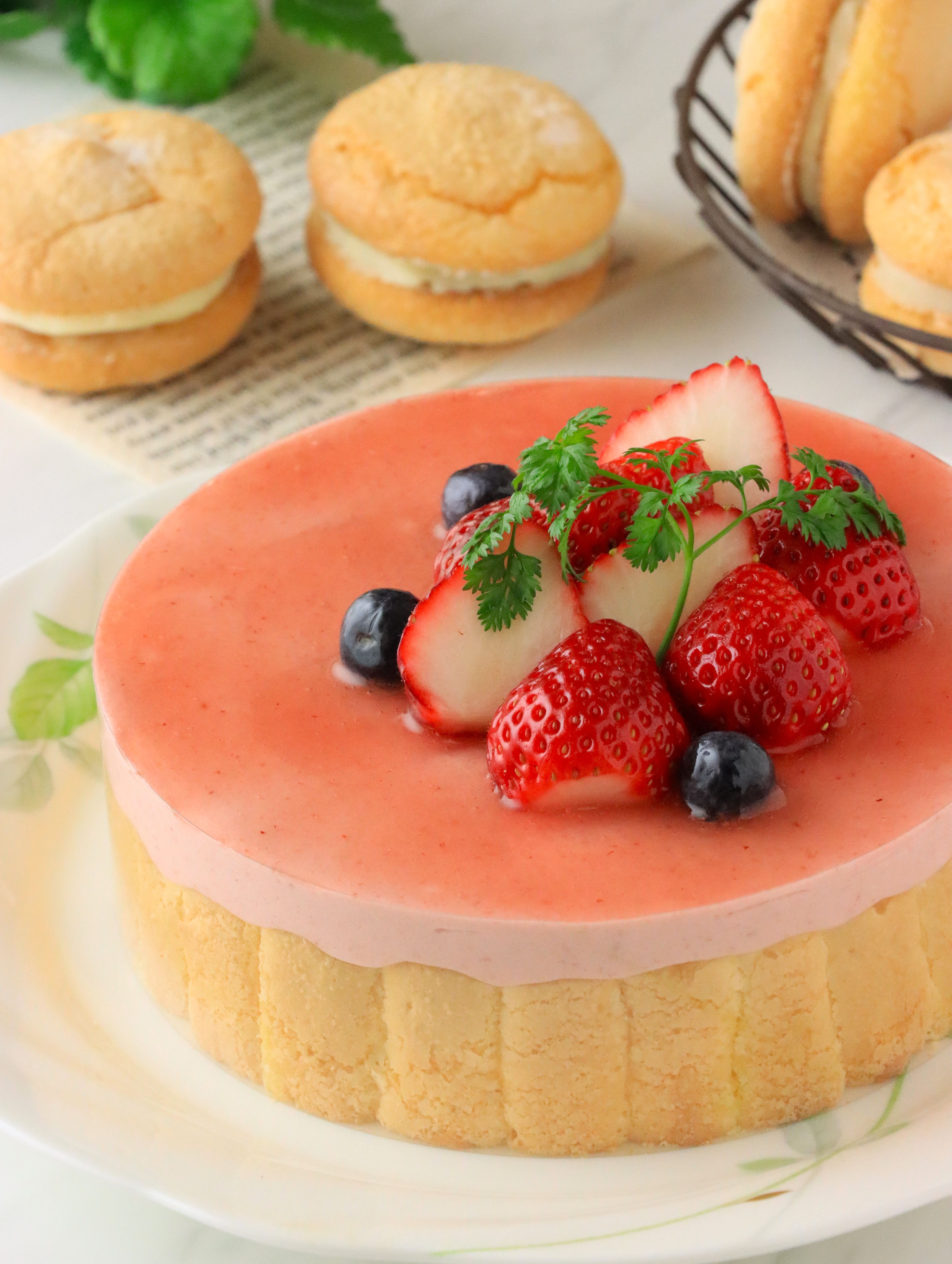 いちごのシャルロット